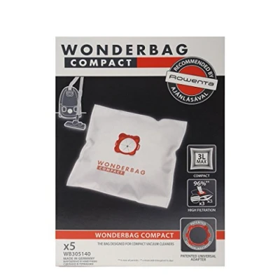 Immagine di Groupe SEB WB305140 sacco a vuoto aspirapolvere sacchetto wonderbag compact 5PZ