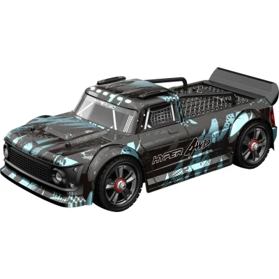 Immagine di MJX Hyper GO Nero Brushless 1:14 Automodello Elettrica Rally 4WD RtR 2,4 GHz incl. Batteria e cavo di ricarica, con effetto luminoso