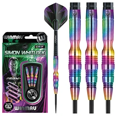 Immagine di WINMAU Campioni Simon Whitlock 3: 22g Freccette in Tungsteno con Prism Alette e Aste (Steli)