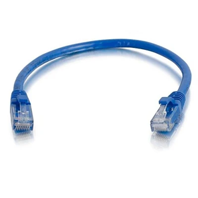 Immagine di C2G CABLE DE CONEXIÃ“N RED 0,3 M CAT6 SIN BLINDAJE Y CON FUNDA (UTP), COLOR AZUL