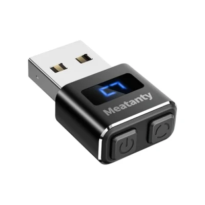 Immagine di meatanty metallo mouse Jiggler USB non rilevabile,Tre modalità tra cui scegliere Mover con ON/OFF e display, shaker automatico Wiggler multi traccia, senza driver, plug and play