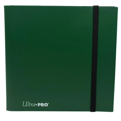 Immagine di Ultra PRO Eclipse Raccoglitore professionale a 12 tasche verde foresta per 480 carte di dimensioni standard