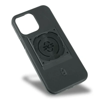 Immagine di SKS GERMANY Custodia COMPIT per iPhone 14 Pro Max con dispositivo di fissaggio sistema (piacevole al tatto, ammortizzante, montaggio, in plastica resistente all&#039;usura)