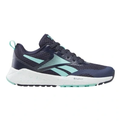 Immagine di Reebok Energen RUN Unisex Scarpe da corsa su strada per bambini, Taglia: 34.5, Vectornavy/alaqua/white Sintetico / tessuto