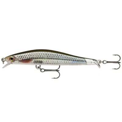 Immagine di Rapala Artificiale Spinning Ripstop Esca di Simulazione per Pesca in Acqua Dolce con Doppio Labbro profondità Nuoto 0.9, 0.9 1.2m 9cm/7g Prodotta Estonia Live Roach Unisex Adult, 9 cm / 7 g
