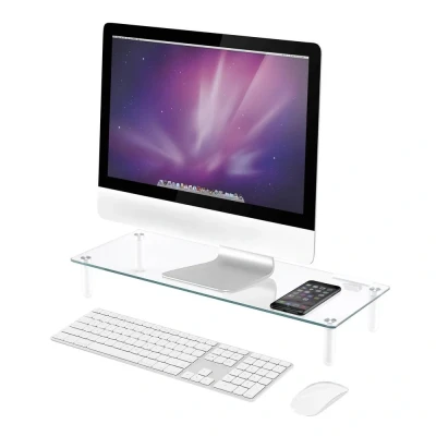 Immagine di Rialzo per monitor SpeaKa Professional SP MO 02 Range Altezza: 8 cm (max) Argento