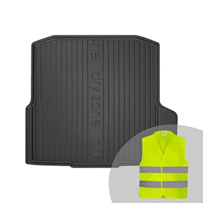 Immagine di FROGUM DryZone pratica Vasca Baule bagagliaio per Skoda Octavia III 2012 2019 Bordo alto Materiale TPE resistente Robusto e durevole