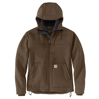 Immagine di Carhartt Super Dux Relaxed Fit Sherpa Lined Active Jac, Giacca Uomo, Coffee, XL