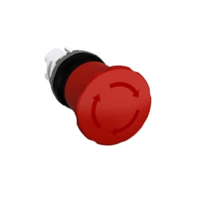 Immagine di ABB MPET4 10R PUL.FUNGO 40MM ROSSO