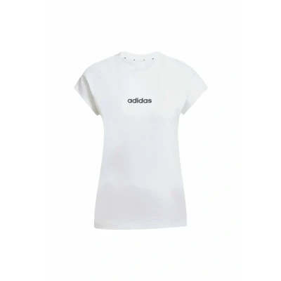 Immagine di adidas Sportswear Essentials Linear Tshirt basic White black, Donna, Taglia: XXS, black