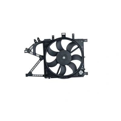 Immagine di NRF 470030 ventola radiatore 368 12 144 con telaio (telaio), impedenza/resistenza carico OPEL: Corsa C Hatchback