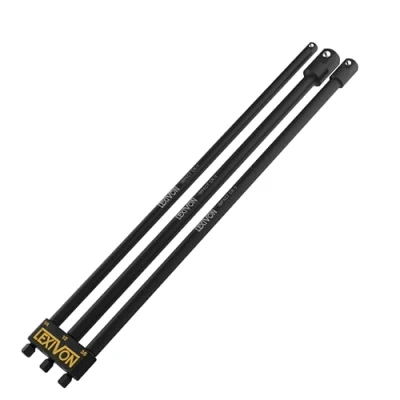 Immagine di LEXIVON Set Di Adattatori a Bussola, Kit punte esagonali 1/4&quot; per Avvitatore Impulsi,per Makita,Milwaukee,Bosch, chiave dinamometrica e cricchetto, Inserti 6.35, 9.5 12.7 mm, L=30cm (LX 103)