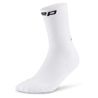 Immagine di CEP Calzini corti da corsa con compressione uomo, Core 5.0 Mid Cut, circolazione sanguigna ottimale, rigenerazione più rapida e senza bolle, Ghiaccio/blu, M