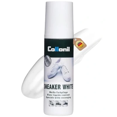 Immagine di Collonil Sneaker White, Crema detergente liquida è Adatta per Scarpe Unisex, Bianco, 100 ml