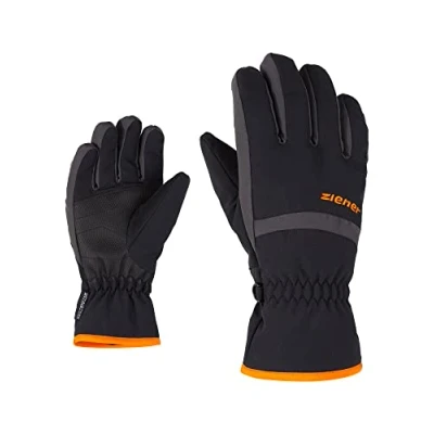 Immagine di Ziener LEJANO AS® Glove Junior Guanti da sci per bambini, 6.5, L, colore nero e grafite