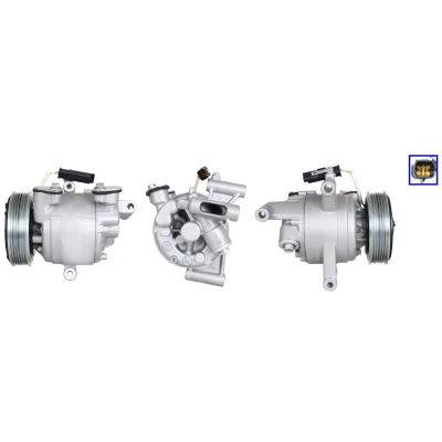 Immagine di LUCAS ACP01123 Compressore Aria Condizionata PAG 100 YF R134a, R1234yf CITROËN: C1 II, TOYOTA: Aygo