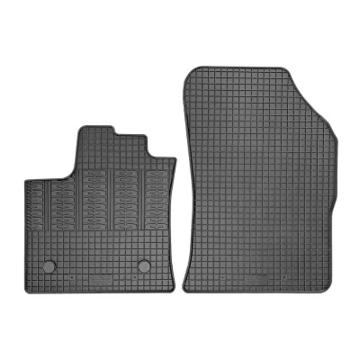 Immagine di AutoStyle CK RRE03 Set tappetino Gomma piena anteriore 2 nero
