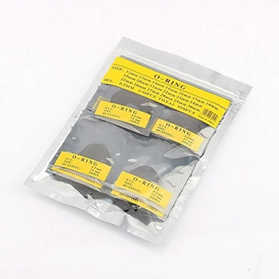 Immagine di Yosoo LEPAZA65022 Set O ring in gomma rotonda per orologio da polso, colore: nero