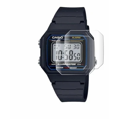 Immagine di brotect Pellicola Copertura Completa per Casio Unisex W 800H 1BVES (2 Pezzi) Full Cover 3D Curvo