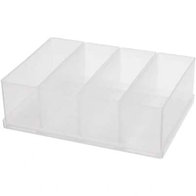 Immagine di raaco 80 4xBA8 2 Inserto per valigetta porta minuteria (L x A P) 220 69 160 mm Contenuto 1 pz.