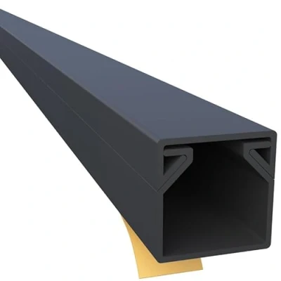 Immagine di CILSON WDK1212SS 2700030 Canalina autoadesiva per cavi, 12 x mm, 10 m, pezzi, 1 m/1000 facile da installare, fori preforati