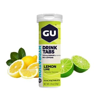 Immagine di GU Energy Hydration Drink Tabs (Lemon Lime) Tg. ONESIZE
