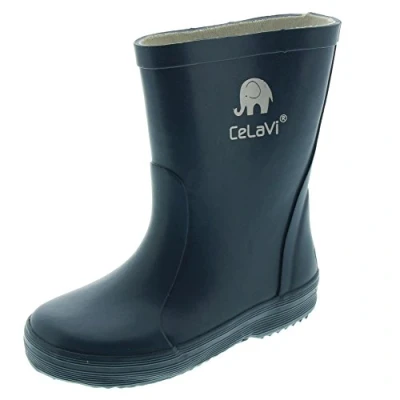 Immagine di CeLaVi Basic Wellies, Barca da Pioggia Unisex Bambini, Iceblue, 21 EU