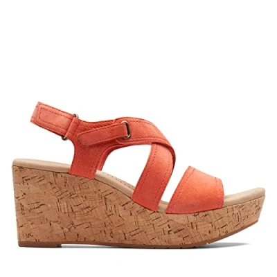 Immagine di Clarks Rose Way, Sandal Donna, Arancione, 39.5 EU