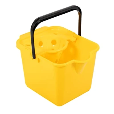 Immagine di ADDIS Secchio con Dispositivo strizzatore, 12 l, Colore: Verde