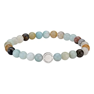 Immagine di Liebeskind Berlin Beads da 6 mm con logo in Acciaio inox e inossidabile, colore: rosa., cod. LJ 0084 B 17
