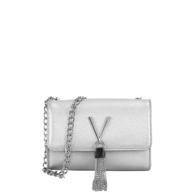 Immagine di Valentino Bags Divina Borsa a tracolla Argento VBS1R403GARGENTO