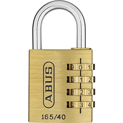 Immagine di 35020 Abus Lucchetto a combinazione, 40/165 mm, colore: oro