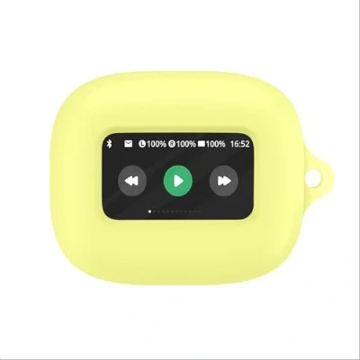Immagine di GIOPUEY Cover Compatibile con JBL Live Beam 3, Cilicone Custodia, Ultrasottile Case Cover, Antiurto, Resistente ai Graffi Giallo