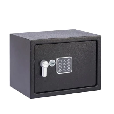 Immagine di YALE Cassaforte Elettronica con Allarme Media YEC/250/DB2 Nero, Integrato 130 dB, Struttura e Bulloni di Bloccaggio in Acciaio, Versione Corrente