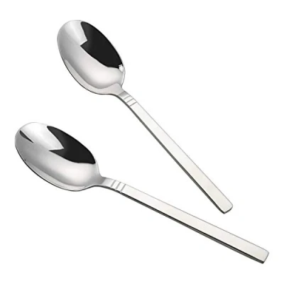 Immagine di Kiddream Cucchiai da Cucina Acciaio, Cucchiaio Acciaio Inox, Set di 12