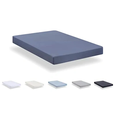 Immagine di Todocama Lenzuolo con angoli in microfibra spazzolata extra morbido (letto 90 x 190/200 cm, grigio)