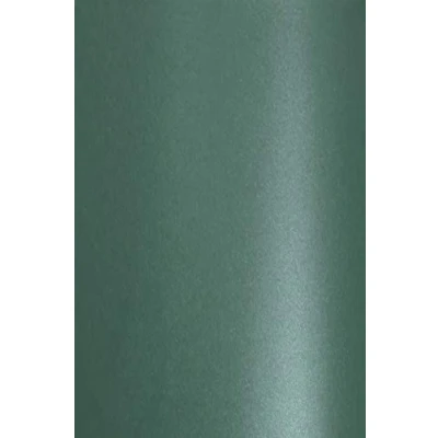 Immagine di Netuno 20 fogli cartoncino perlato verde scuro A4 210x 297 mm 280g Aster Metallic Green perlescente colorato per lavoretti inviti biglietti da visita partecipazioni bomboniere