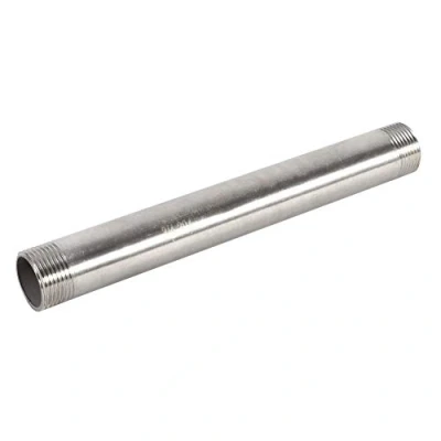 Immagine di Attrezzi per Tubi 1pc 200mm BSP 1/4 &quot;1/2&quot; 3/4 &quot;1&quot; Tubo in Acciaio Inossidabile SS304 Industriale Filettato Maschio x Aria Carburante Acqua(DN20x200mm=3/4)