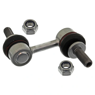 Immagine di SWAG 86 94 2799 Bielletta barra stabilizzatrice Assale anteriore Sx, Dx 72 M12 x 1,25 con dado autobloccante Acciaio argento
