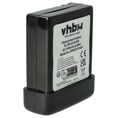 Immagine di vhbw batteria compatibile con Alan Midland 73 30 radio (1100mAh, 6V, NiMH)