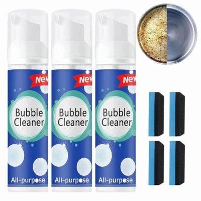 Immagine di Bubble Cleaner, Cleaner Foam Spray, All Purpose Rinse Cleaning Foam, The (100ml*3)