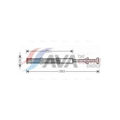 Immagine di PRASCO VND237 Essiccatore Climatizzatore R 134a Plastica VOLKSWAGEN: Touareg I, Multivan 5 (7HM, Transporter Bus, AUDI: Q7