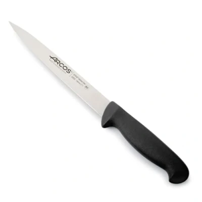 Immagine di Arcos Serie 2900 Coltello di Filetto Bistecca Lama Acciaio Inossidabile Nitrum 190 mm Manico Polipropilene Colore Nero