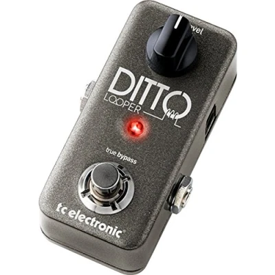 Immagine di TC Electronic Ditto Looper Pedale altamente intuitivo con 5 minuti di tempo loop, analogico Dry Through e True Bypass