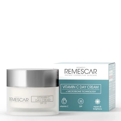 Immagine di Remescar Crema Giorno con Vitamina C SPF 20 50ml Nutri e Idrata la Tua Pelle Viso Antirughe Per Donna Uomo