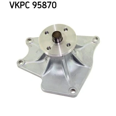Immagine di SKF VKPC 95870 Pompa acqua con guarnizioni Metallo per trasmissione cinghia Poly V MITSUBISHI: PAJERO 4, 2, L200 III Pick up
