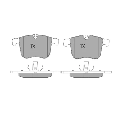 Immagine di MEYLE 025 234 0419 Kit pastiglie freno ORIGINAL Quality Assale anteriore Predisposto per contatto segnalazione usura con lamierino anticigolío