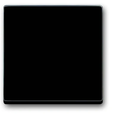 Immagine di Interruttore, Commutatore, Interruttore a croce, Pulsanti Placca di copertura Busch Jaeger Antracite, Nero Grigio 2CKA001751A2926