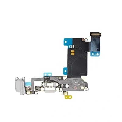 Immagine di DHLK® Connettore Dock di Ricarica Compatibile con iPhone 6S Plus Charging Port Cavo Flessibile, Grigio Scuro (A1634, A1687, A1699)