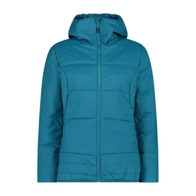 Immagine di CMP Giacca da donna in nylon con cappuccio, Teal, 40